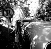 1955 juni Särö felparkering