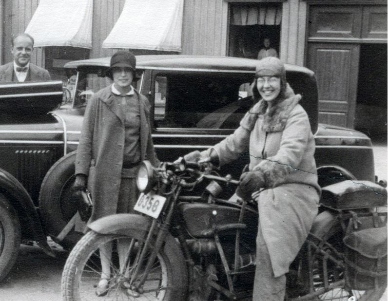 Flory Gate och Elin Wägner