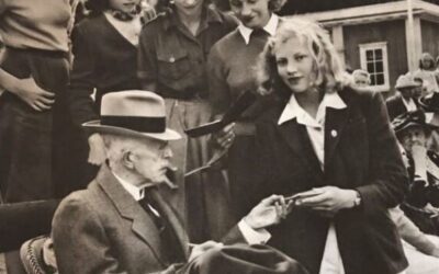 Autografkonselj på Särö, juli 1948
